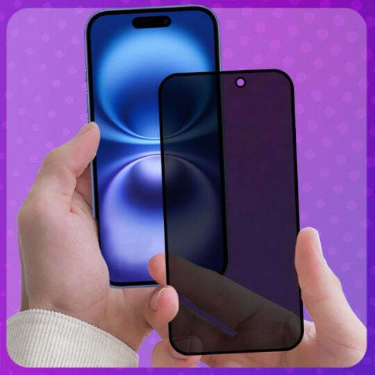 Privacy Tempered Glass (iPhone 17 / 17 Pro / 16 Pro)