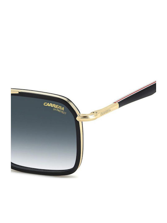 Carrera Men's Sunglasses with Black Frame and Grey Gradient Lens 362/S OIT/08