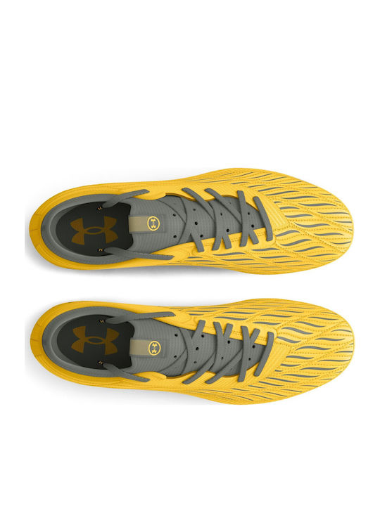 Under Armour Magnetico Football Shoes with Cleats Yellow