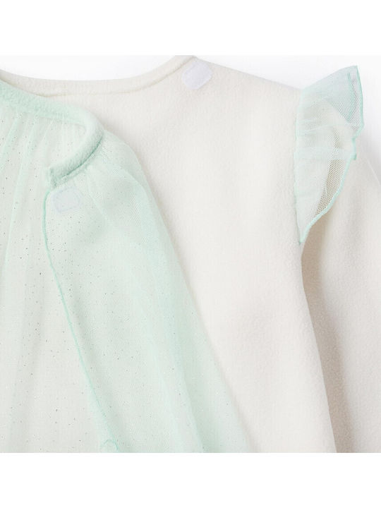 Zippy Kids' Pajamas White/Mint