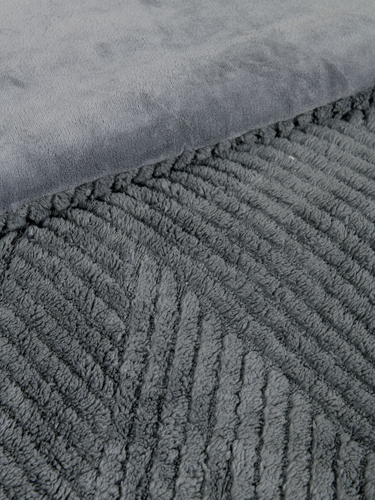 Nima Bettbezug Großes Doppelbett 220x240cm Velva Dark Gray 720 GSMGsm