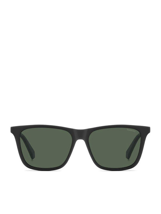 Polaroid Herren Sonnenbrille mit Schwarz Kunststoff Gestell und Grün Linse PLD4190/S 003/UC