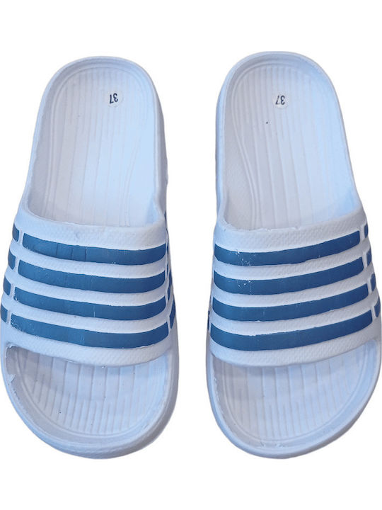 Men's Slides White
