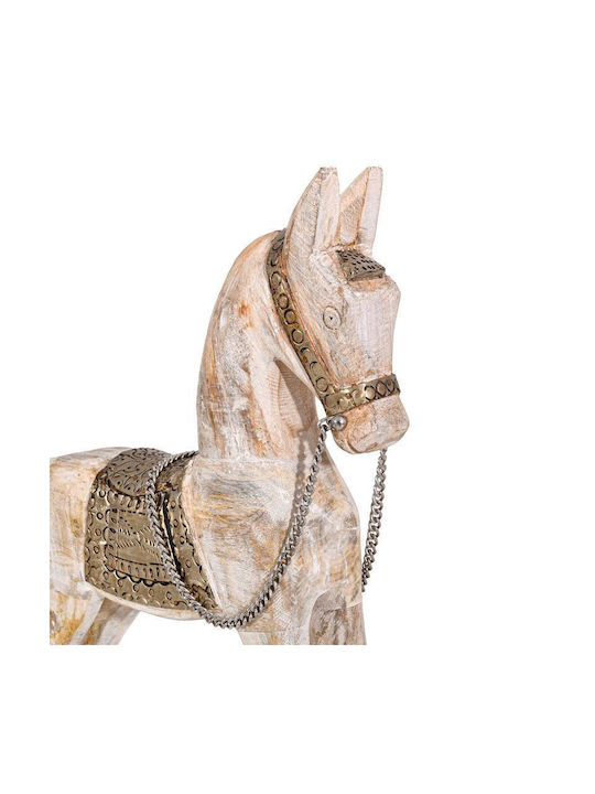 Fylliana Decorative Horse made of Wood Fl6561 38x9x46cm 1pcs