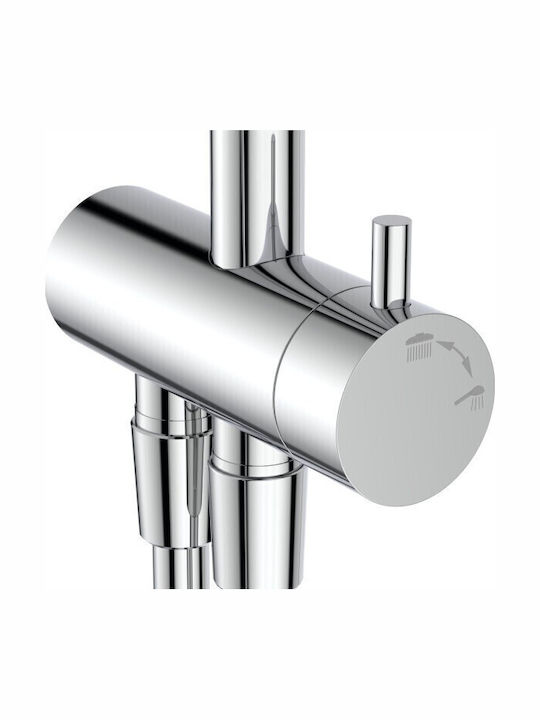 Ideal Standard Duschsäule mit Armatur Rosa