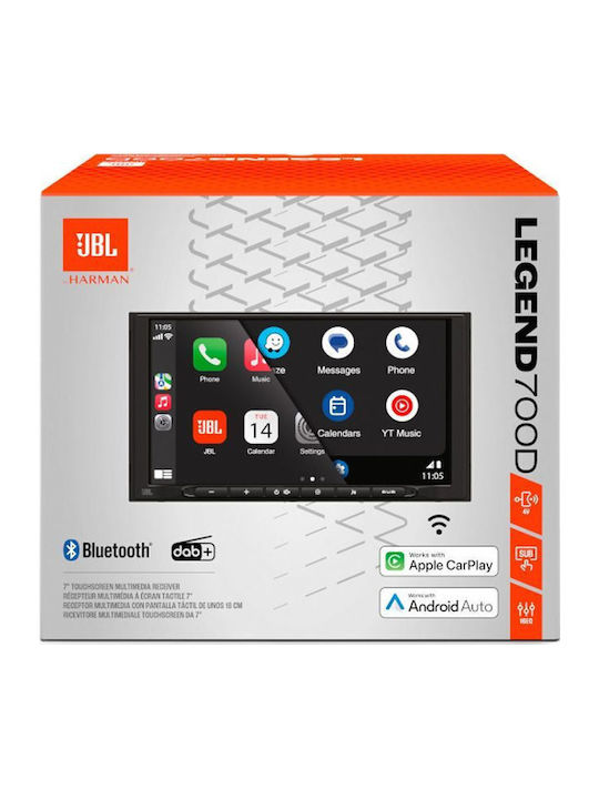 JBL Auto-Audiosystem 2DIN (Bluetooth/USB) mit Touchscreen 7"