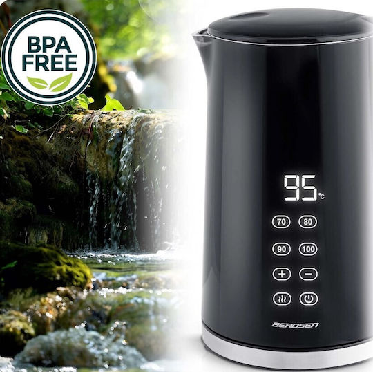 Berdsen Βραστήρας 1.7lt 2200W Μαύρος