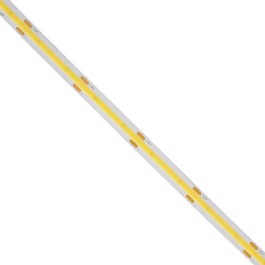 GloboStar Ταινία LED Bee 24V Ψυχρό Λευκό Φως 5m Τύπου COB