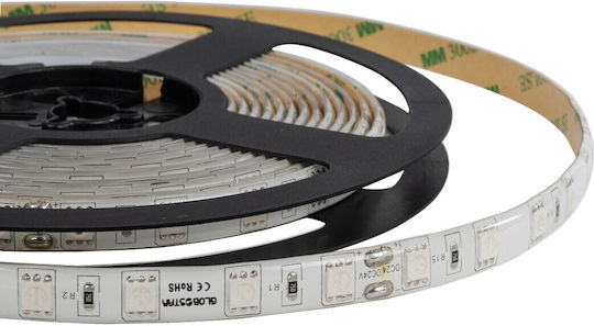 GloboStar Αδιάβροχη Ταινία LED Lumar 24V Μπλε Φως 5m Τύπου SMD5050