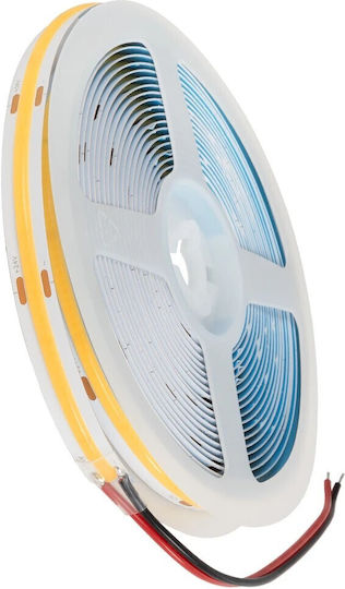 GloboStar Ταινία LED Bee 24V Φυσικό Λευκό Φως 5m Τύπου COB