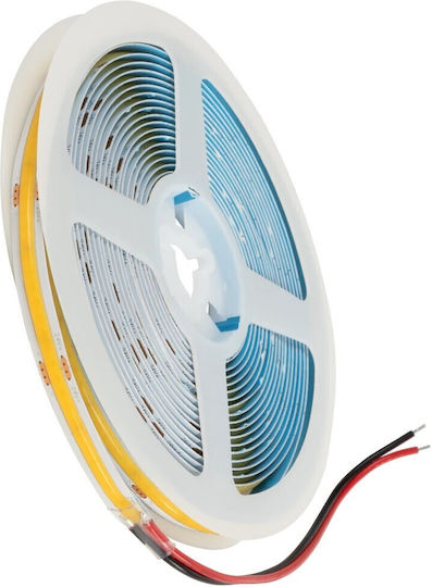 GloboStar LED Strip Bee 24V Natural White Light 5m Type COB
