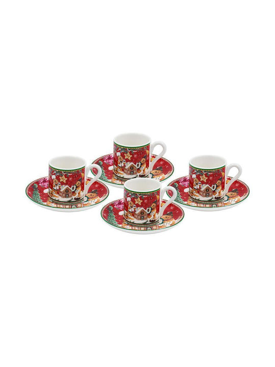 Fylliana Lebkuchenmann Becher 4 Stück Fylliana Lebkuchenmann Becher 4 Stück