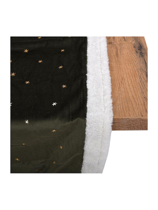 Decorative Christmas Runner Fylliana Fl1986 Green-White-Gold 40x140cm