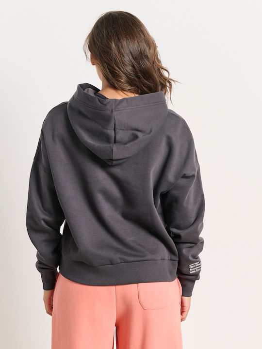 BodyTalk Sweatshirt Coal mit Kapuze