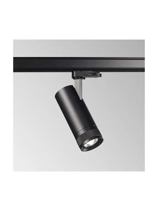 Ideal Lux Μονό LED Θερμό Λευκό Σποτ σε Μαύρο Χρώμα