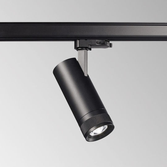 Ideal Lux Μονό LED Θερμό Λευκό Σποτ σε Μαύρο Χρώμα