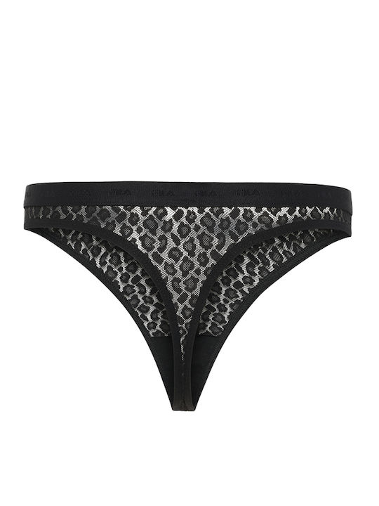 Γυναικεία String 3Pack Μαύρα
