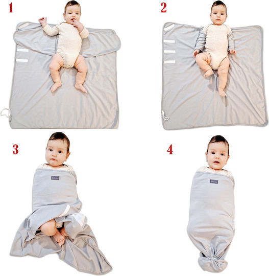 Kidizi Decke Grey 80x80cm
