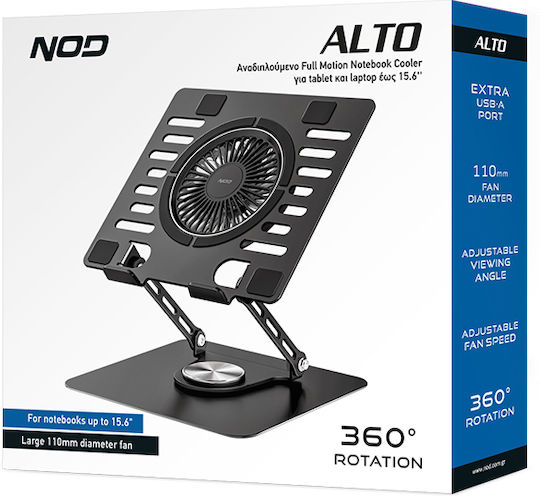NOD Alto Cooling Pad for Laptop up to 15.6" with 1 Fan