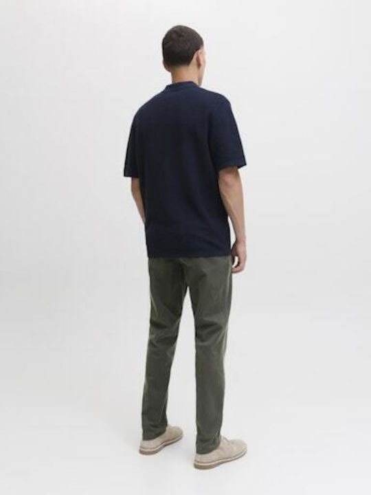 Marco Παντελόνι Chino Ελαστικό σε Slim Εφαρμογή Forest Night
