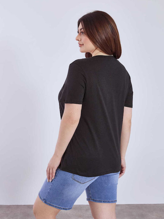 Women's Athletic T-shirt Black