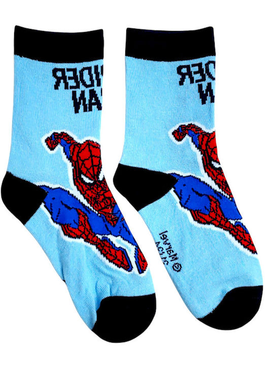 Disney Kids' Socks Spiderman Colorful 3 Pairs