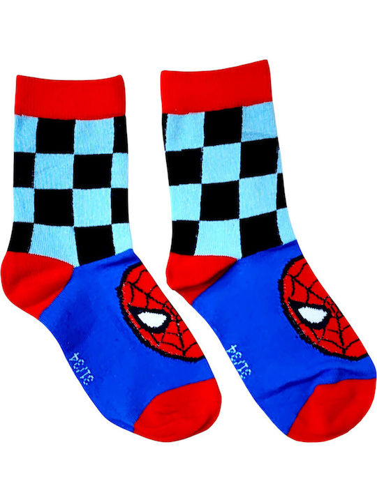 Disney Kids' Socks Spiderman Colorful 3 Pairs