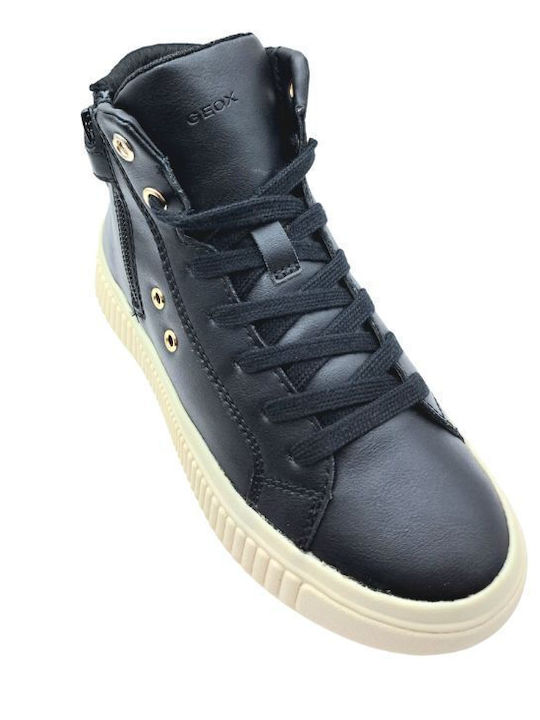Kids Boots with Laces Black