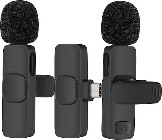 Avizar MIC-214874 Ασύρματο Μικρόφωνο Πέτου για Κινητό