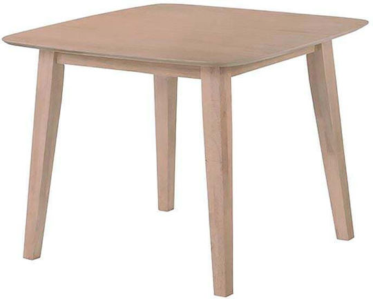 Dom Τετράγωνο Τραπεζαρίας Oak 90x90x74εκ. Dom Τετράγωνο Τραπεζαρίας Oak 90x90x74εκ.
