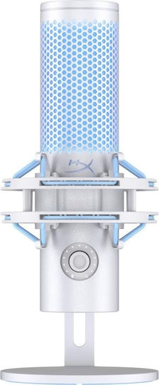 HP HyperX QuadCast 2 Microfon Condensator de birou în Culoarea White