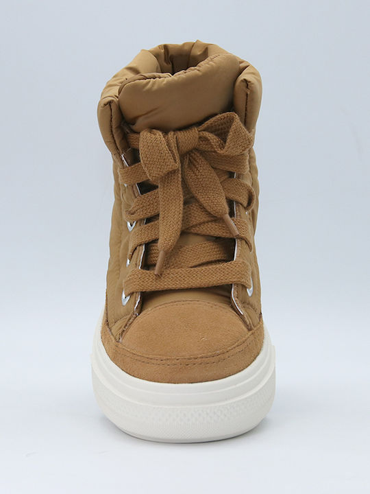 Chuck Taylor All Star Suede Kids Boots Brown