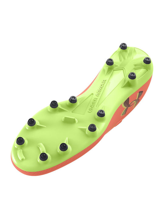 Under Armour Magnetico Футболни Обувки с Бутони Розови