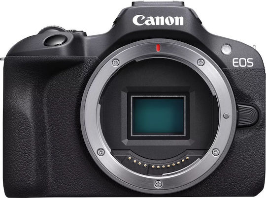 Canon EOS R100 Mirrorless Cameră Kit (RF-S 18-45mm f/4.5-6.3 IS STM + RF-S 55-210mm f/5-7.1 IS STM) Neagră