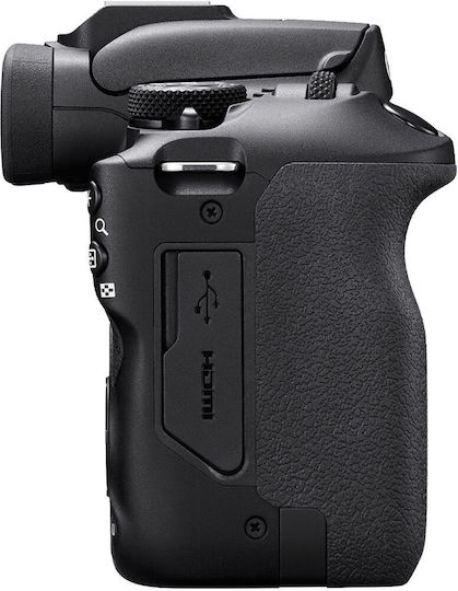 Canon EOS R100 Mirrorless Cameră Kit (RF-S 18-45mm f/4.5-6.3 IS STM + RF-S 55-210mm f/5-7.1 IS STM) Neagră