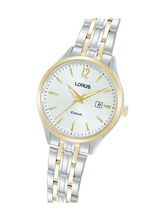 Lorus Women's Watch Battery with Stainless Steel Bracelet Silver/Gold