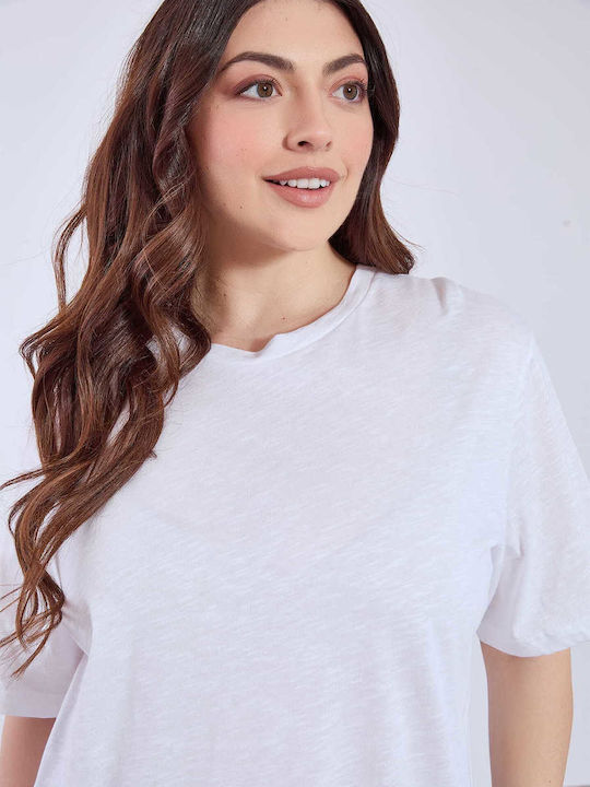 Дамско Спорт T-shirt Бял