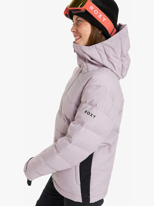 Roxy ERJTJ03535-PJQ0 Γυναικείο Μπουφάν για Σκι & Snowboard Ροζ