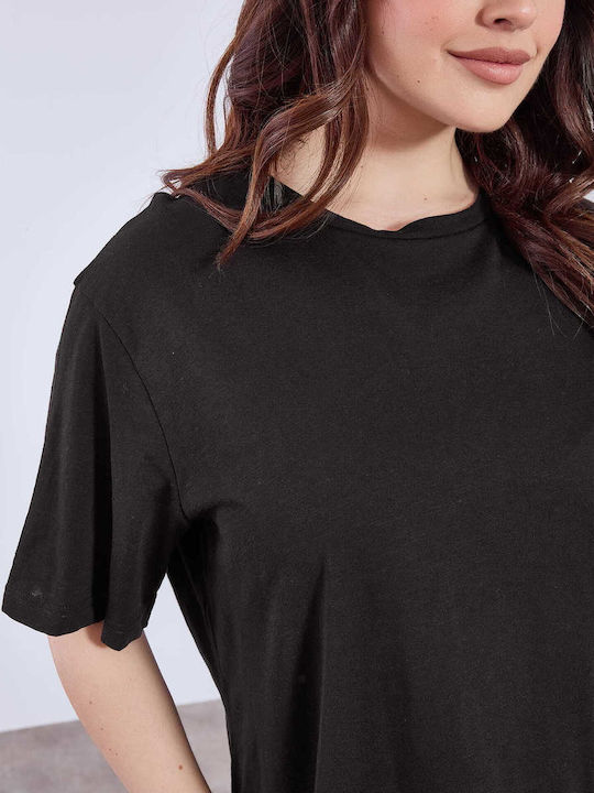 Women's Athletic T-shirt Black