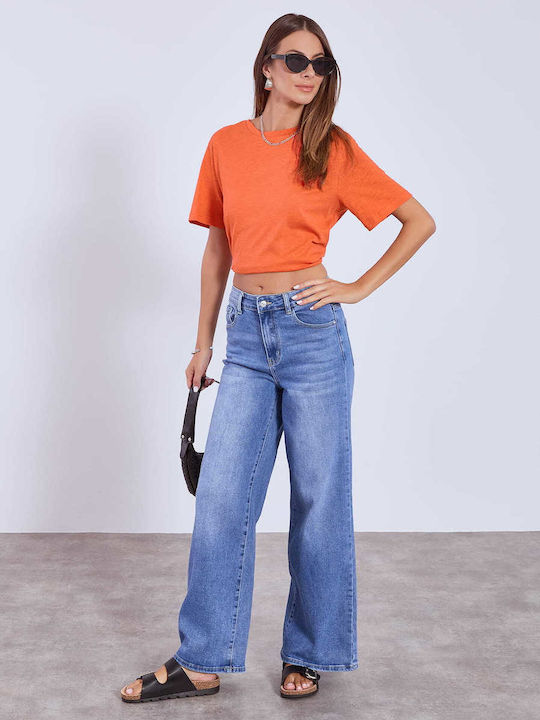 Women's Athletic T-shirt Orange