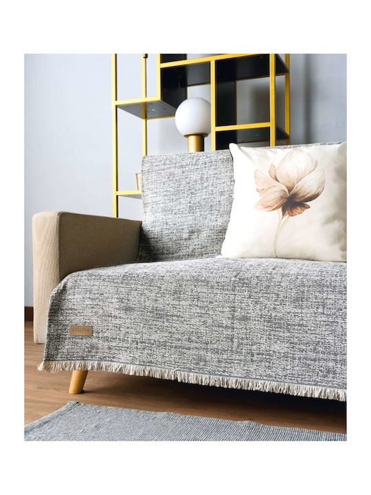 Kentia Elton Chenille Armchair Throw 170x180cm 24
