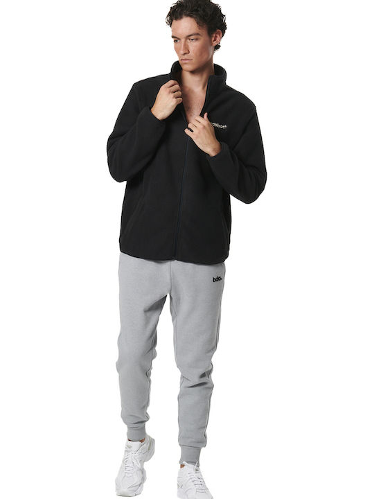 Body Action Fleece Ζακέτα Μαύρη