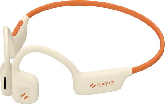 Havit Freego1 Air Offenes Ohr Bluetooth-Freisprecheinrichtung Kopfhörer Beige