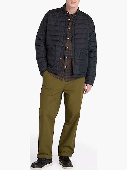 Winter Jacket Bomber Waterproof Black
