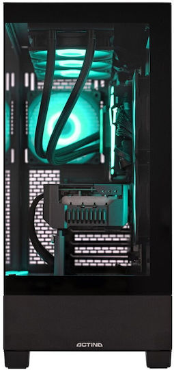 Actina Гейминг Настолен Компютър Ryzen 9-7900 32GB DDR5 1TB SSD Radeon RX 9070 Без Операционна Система