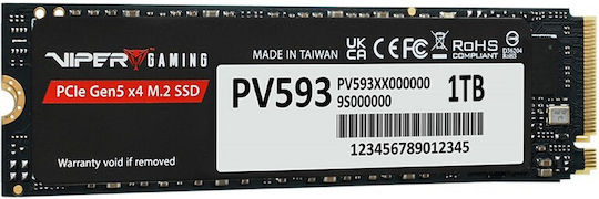 Patriot Viper PV593 SSD 1TB M.2 with PCI Express 5.0 Connection