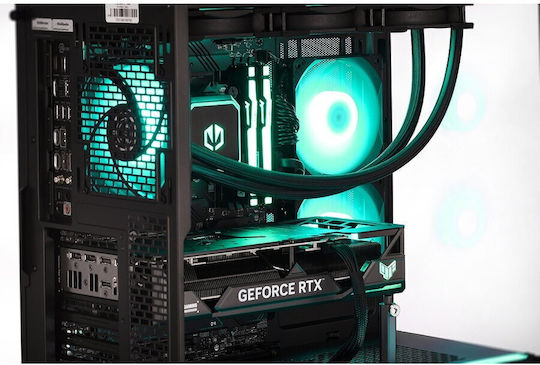 Actina Гейминг Настолен Компютър Ryzen 9-7900 32GB DDR5 1TB SSD Radeon RX 9070 Без Операционна Система