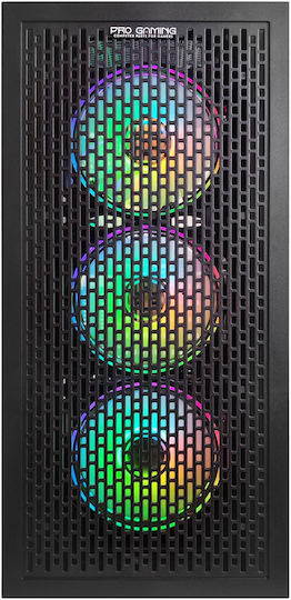 ProGaming Gladius Desktop PC (i7-9700/32GB DDR4/1TB SSD/GeForce GTX 1660 Super/W11 Home) Negru