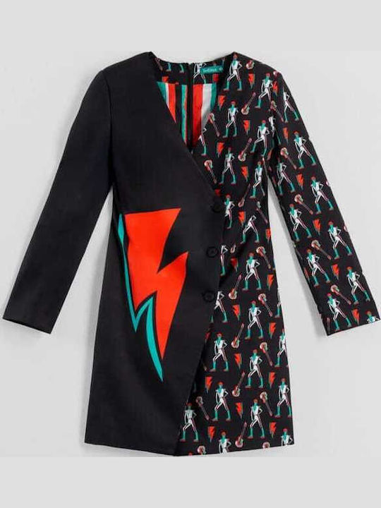 Mini Evening Dress Black