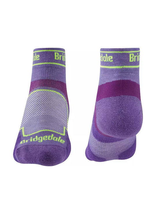 Bridgedale Ultralight T2 Coolmax Running Κάλτσες Μωβ 1 Ζεύγος